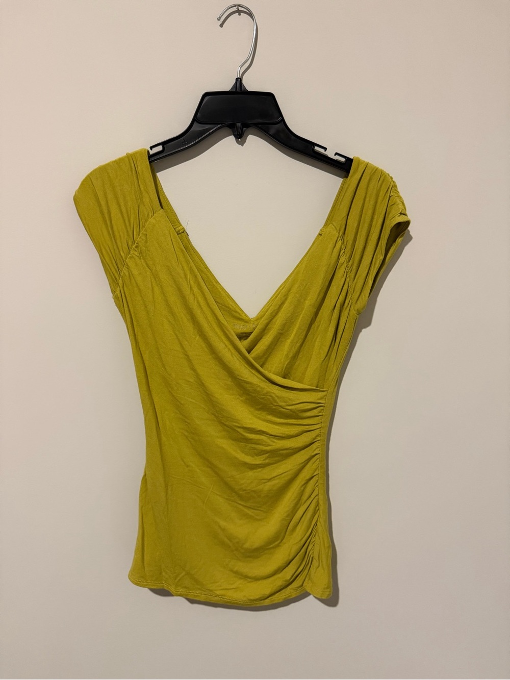 White House Black Market Draped V-Neck shirt